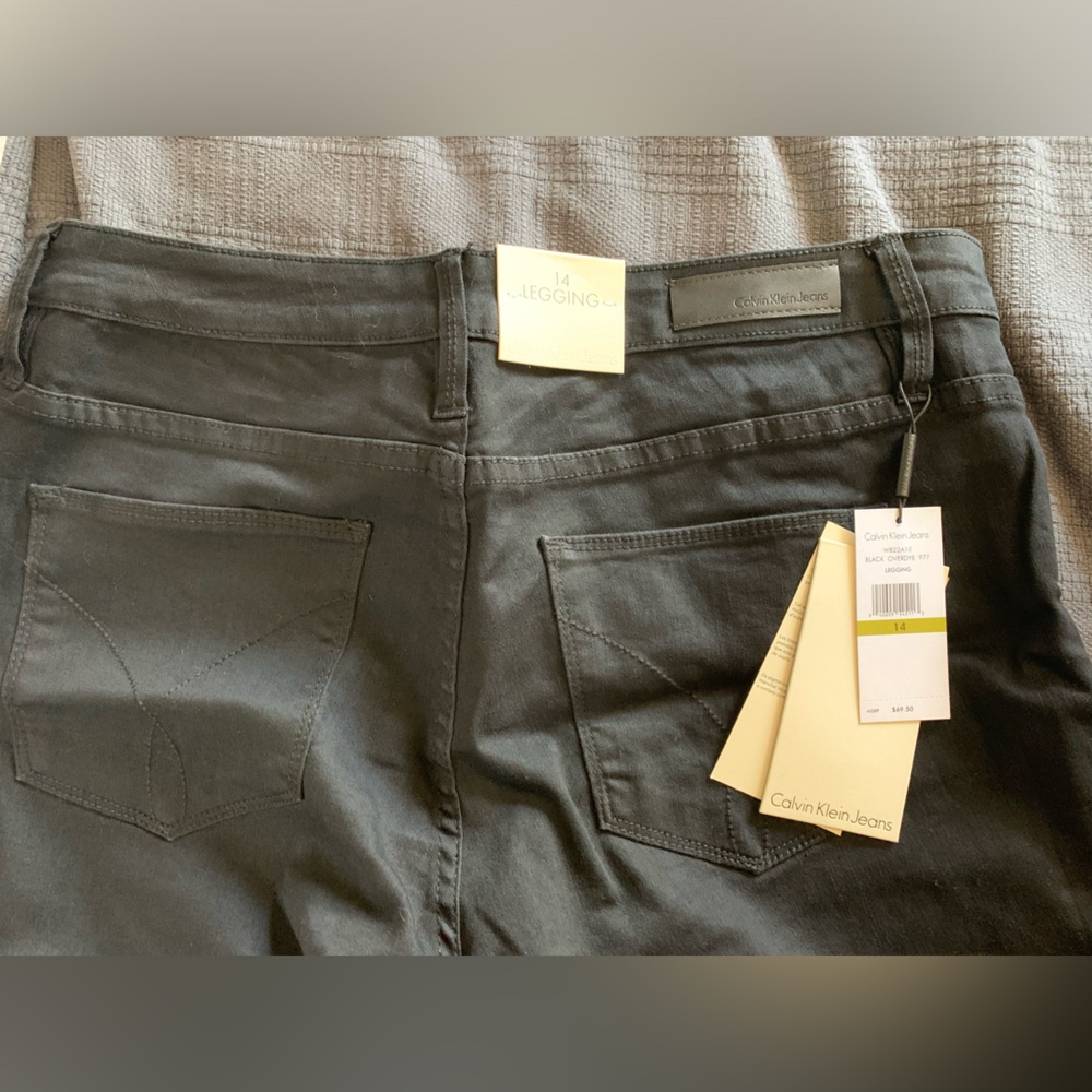 Calvin Klein Legging Jeans Size 14 NWT